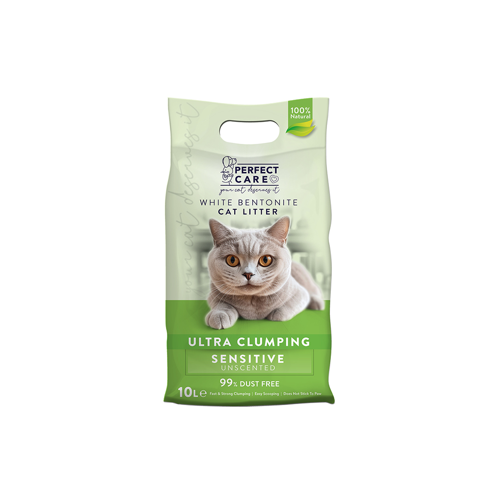 Perfect Care Cat Litter Sensitive Χωρίς Άρωμα 10Lt